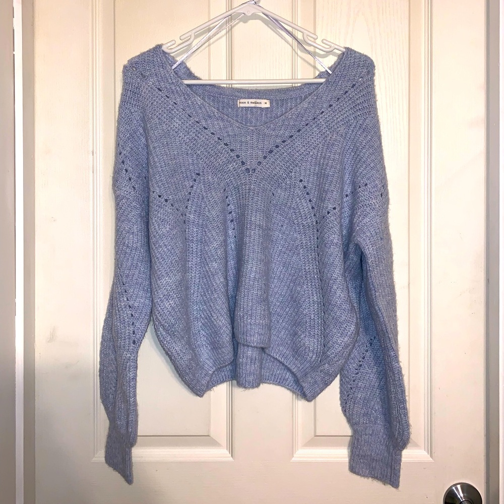 Moon & Madison Cropped Sweater